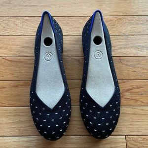 Brand New Rothy’s Ivory Dot Flats